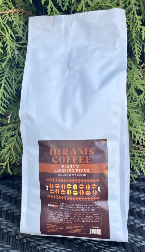 Hirams Coffee Planeta Espresso Blend